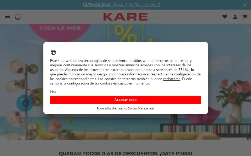 Screenshot of kare.es
