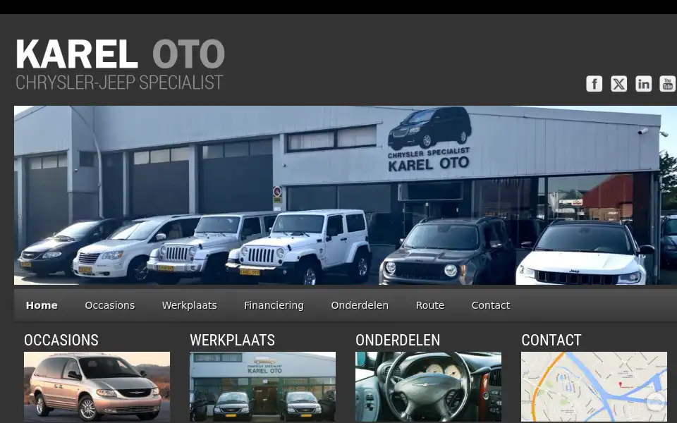 Screenshot of kareloto.nl
