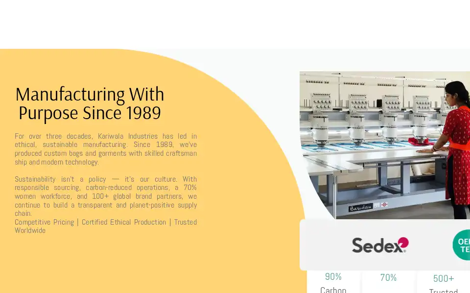 Screenshot of kariwala.com