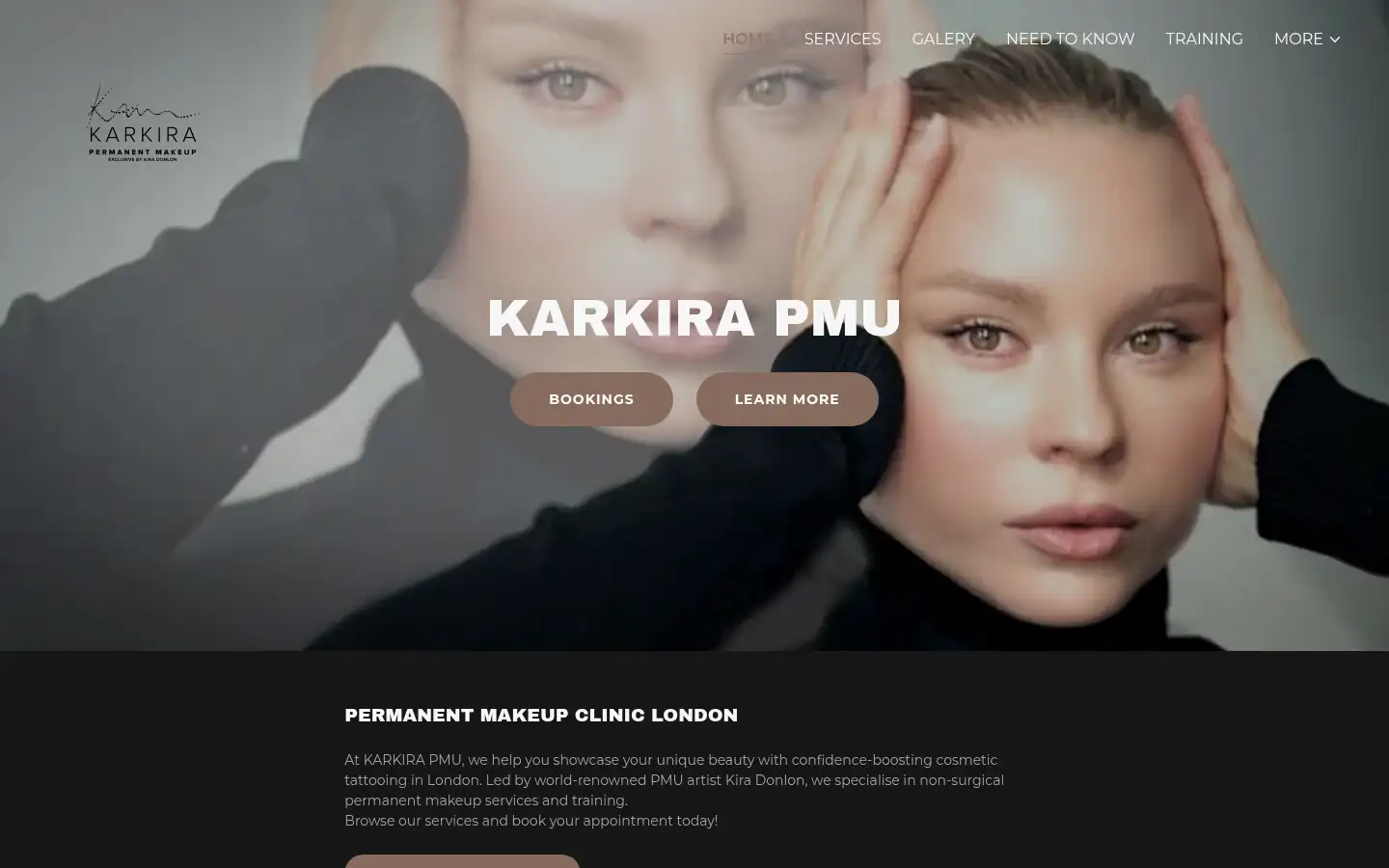 Screenshot of karkira.co.uk