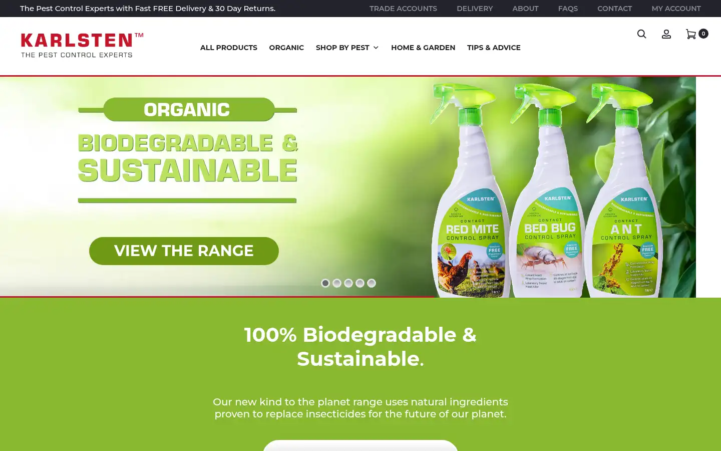 Screenshot of karlsten.co.uk