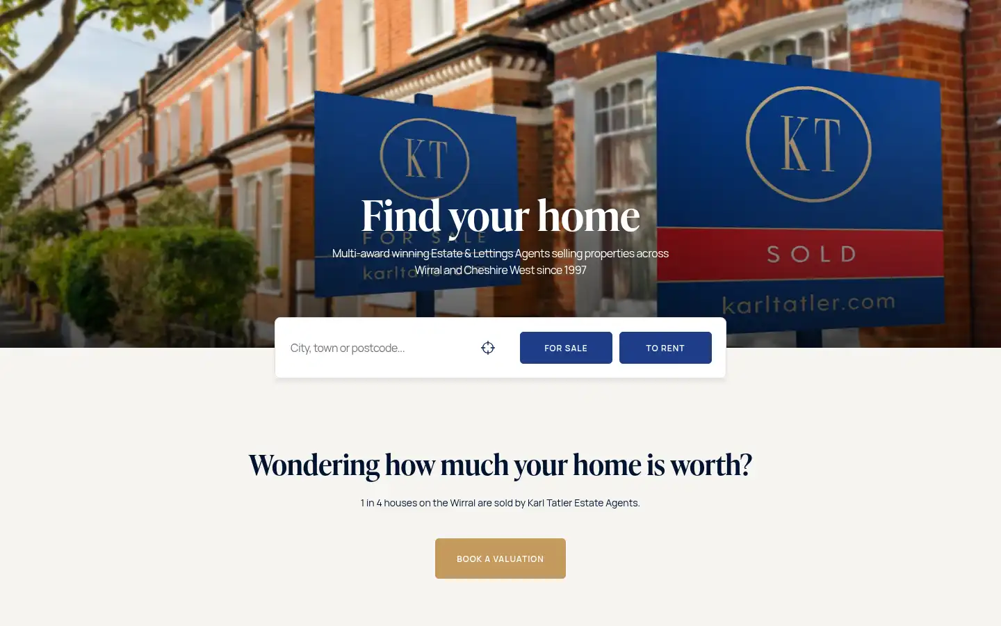 Screenshot of karltatler.com