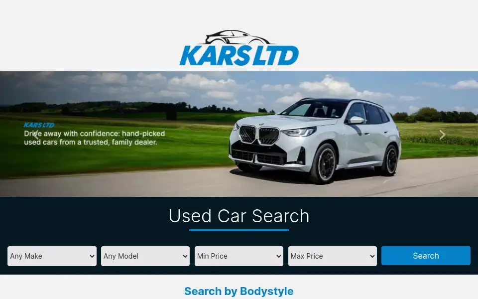 Screenshot of karsltd.co.uk