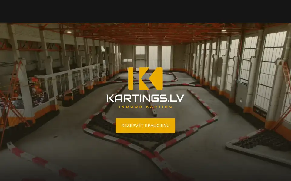 Screenshot of kartings.lv