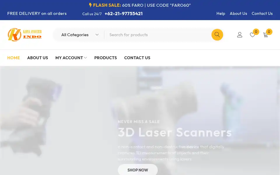 Screenshot of karyaanalyzerindo.com
