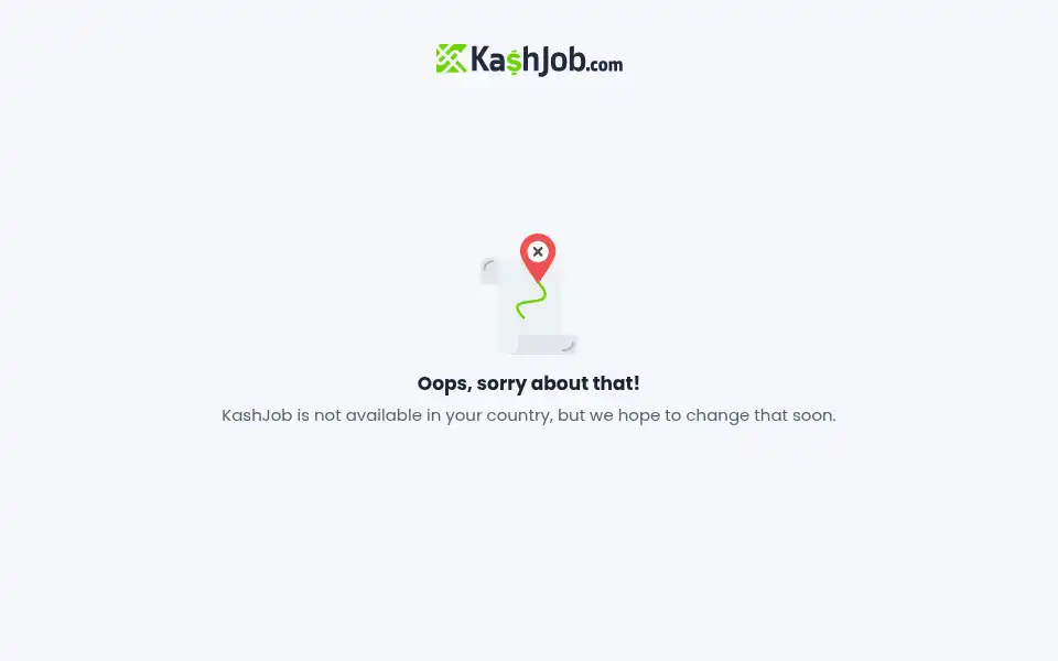 Screenshot of kashjob.com