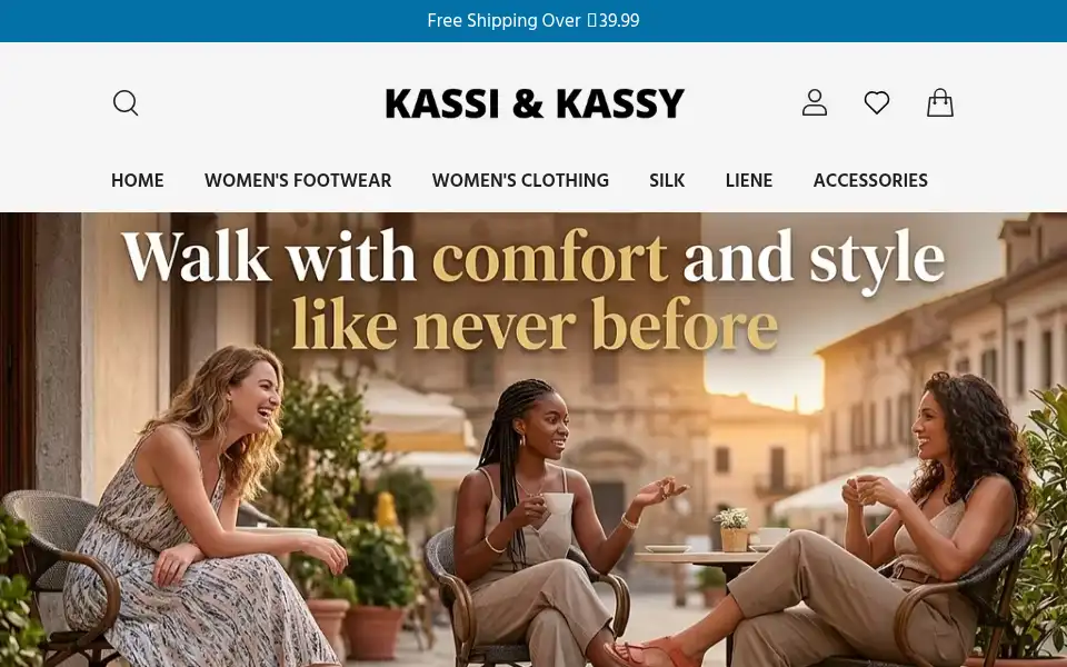 Screenshot of kassikassy.com