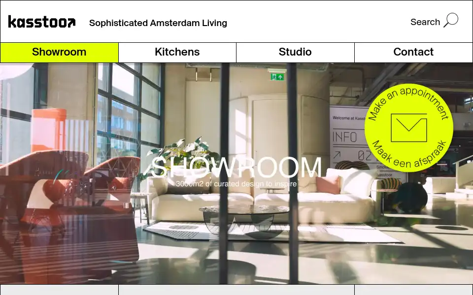 Screenshot of kasstoor.nl
