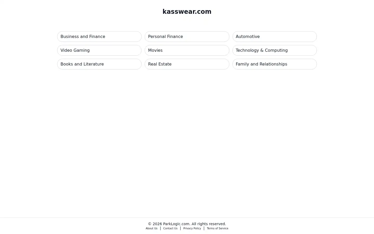 Screenshot of kasswear.com