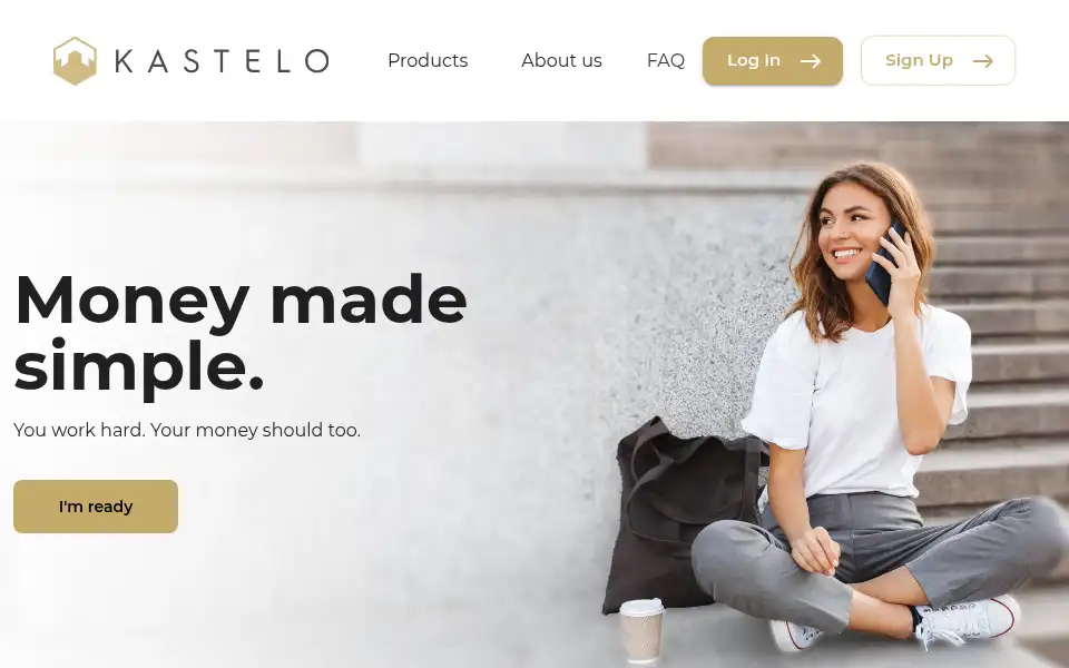 Screenshot of kastelo.co.za
