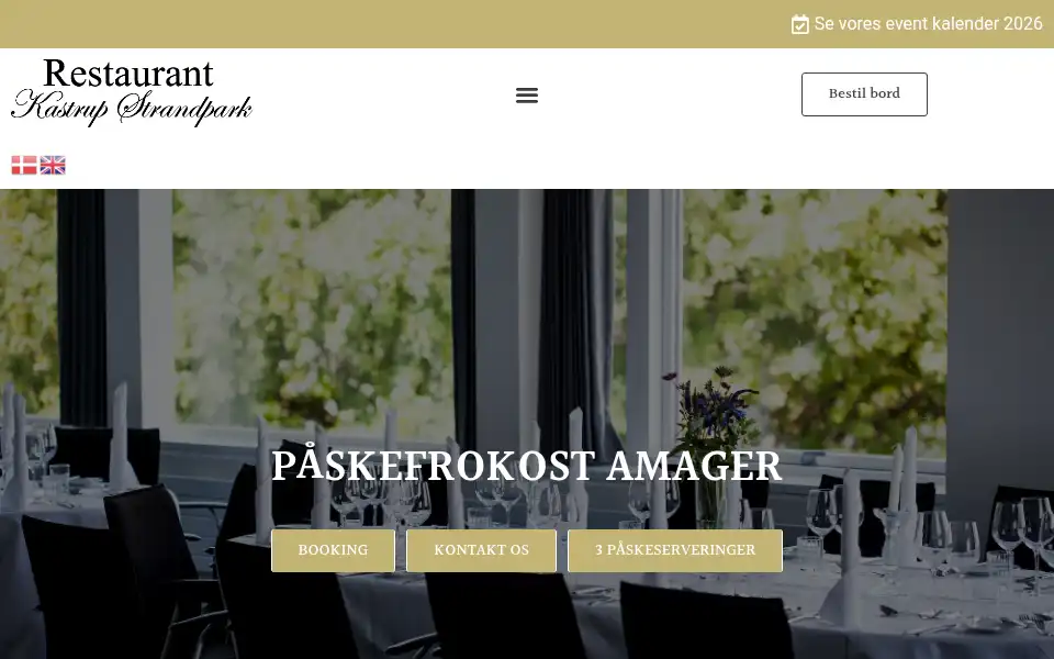 Screenshot of kastrupstrandpark.dk