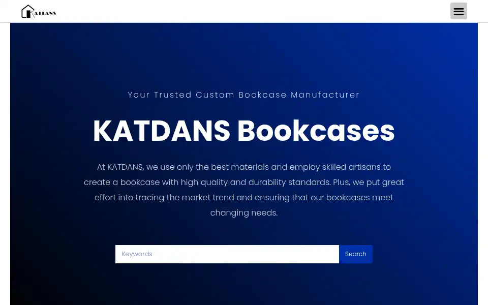 Screenshot of katdansfurniture.com