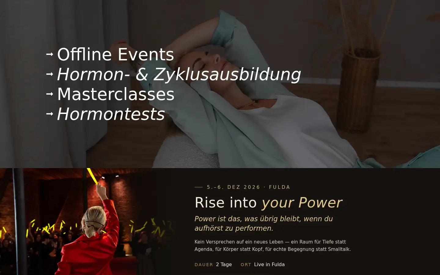 Screenshot of katharinamacri.de