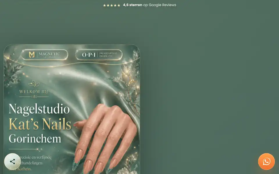 Screenshot of katsnails.nl