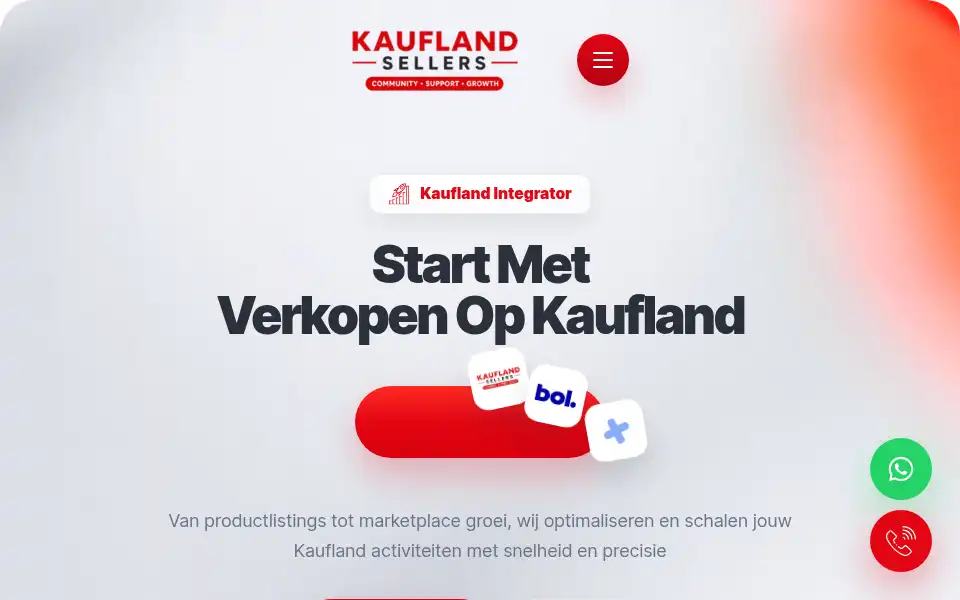 Screenshot of kauflandsellers.com