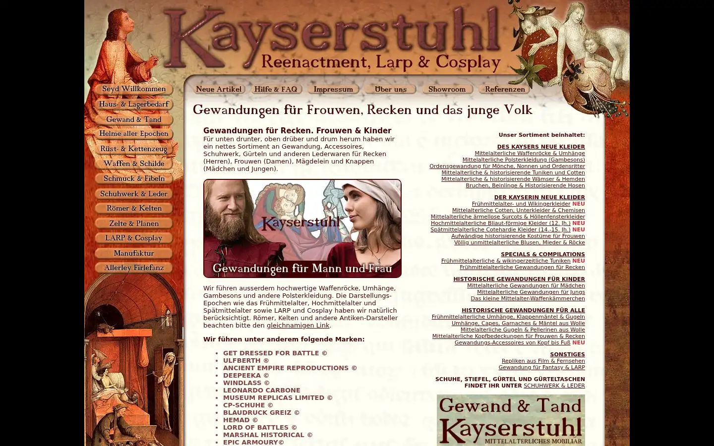 Screenshot of kayserstuhl.de