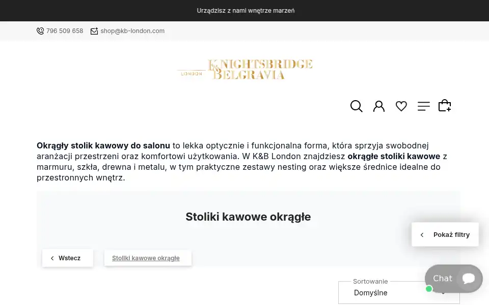 Screenshot of kb-london.com