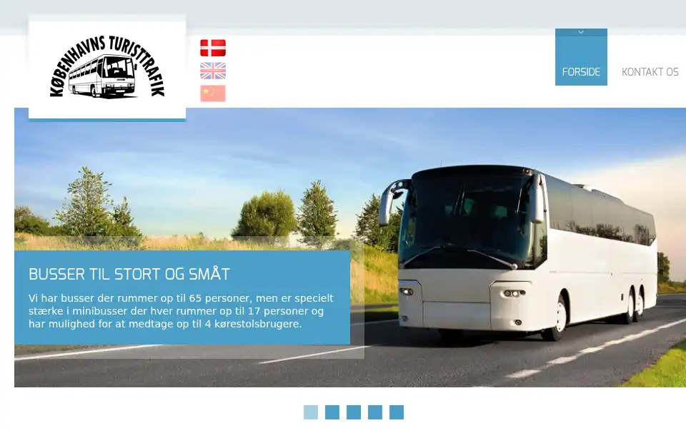 Screenshot of kbhturist.dk