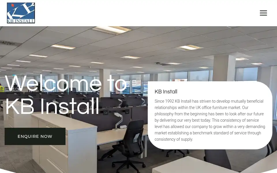 Screenshot of kbinstall.com