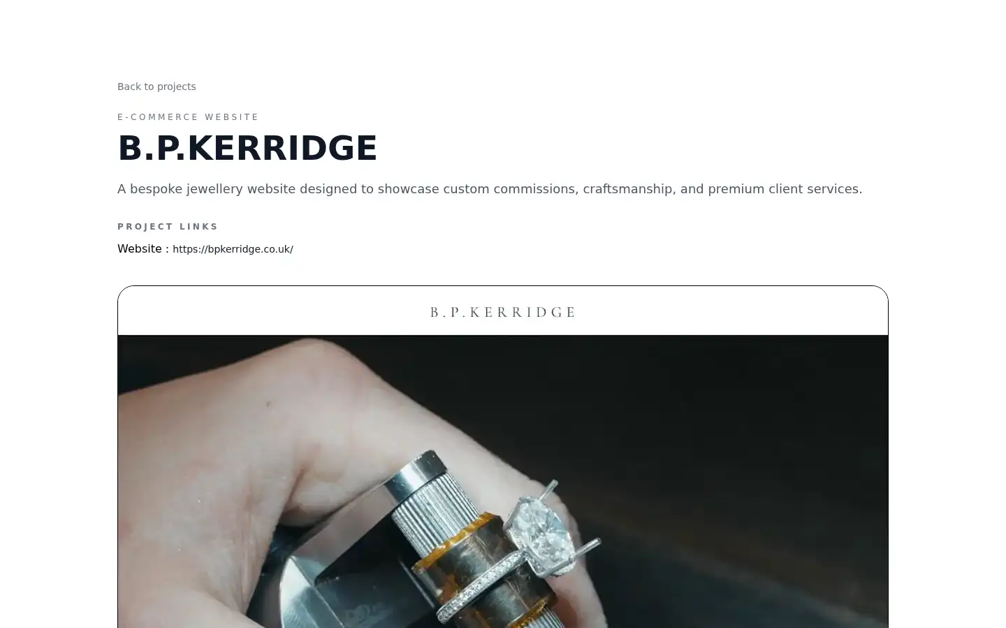 Screenshot of kbtechnology.co.uk