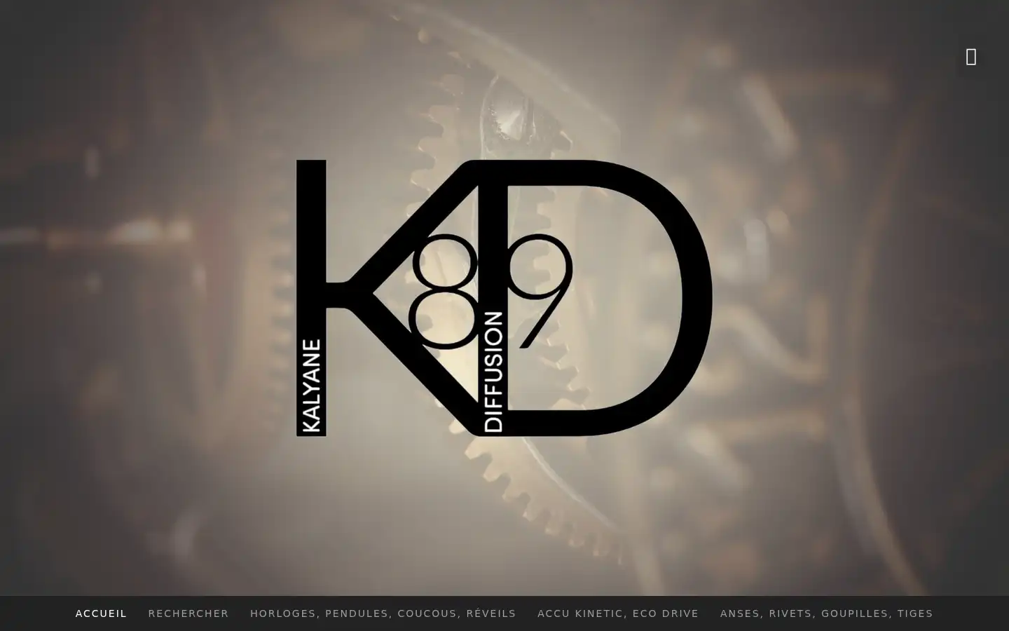 Screenshot of kd89.fr