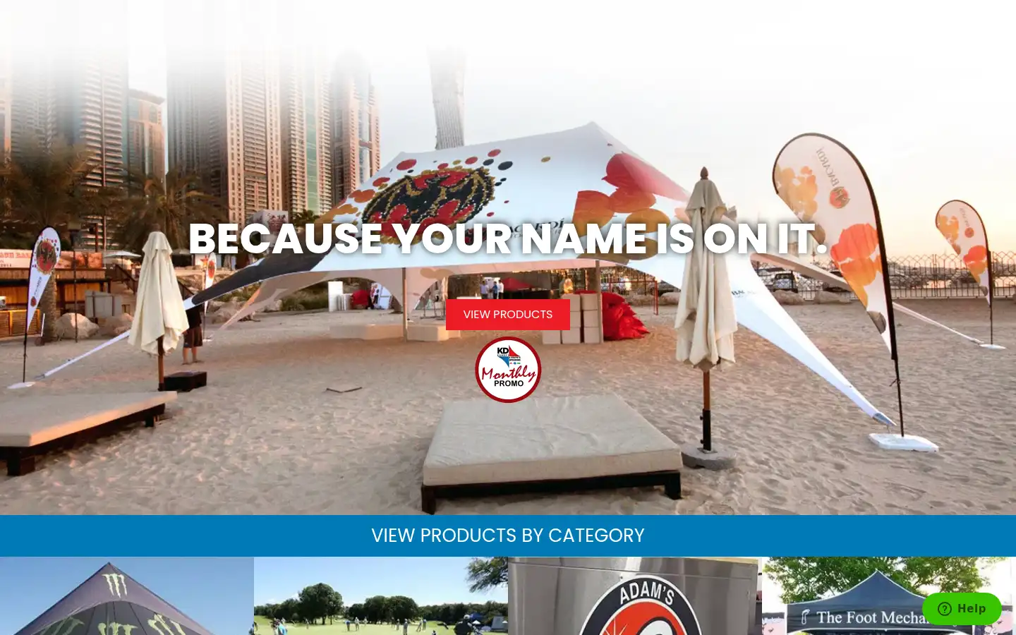 Screenshot of kdkanopy.com