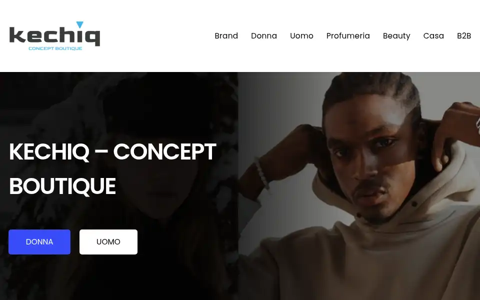 Screenshot of kechiq.it