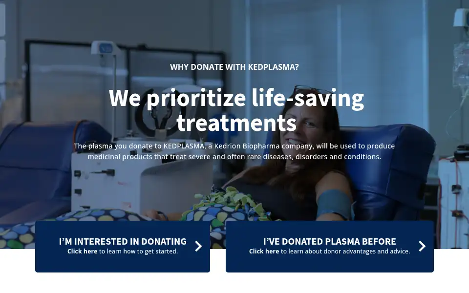 Screenshot of kedplasma.us