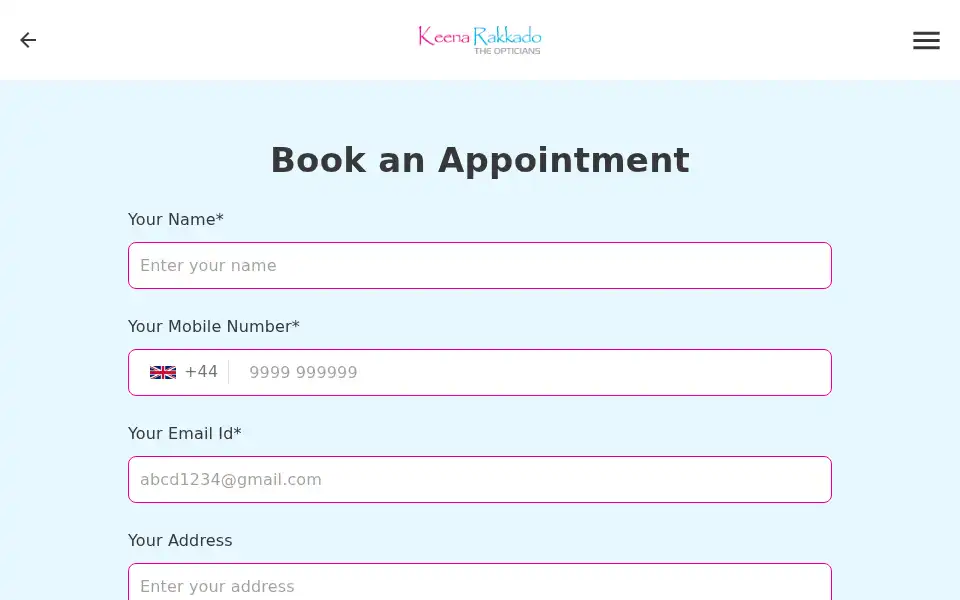 Screenshot of keenarakkado.com
