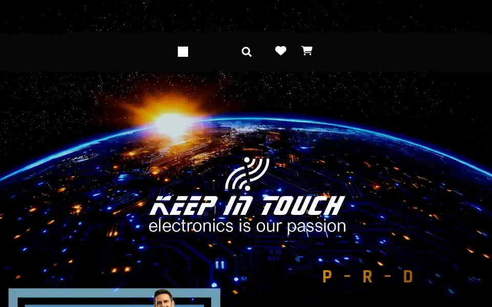 Screenshot of keepintouch24.co.uk