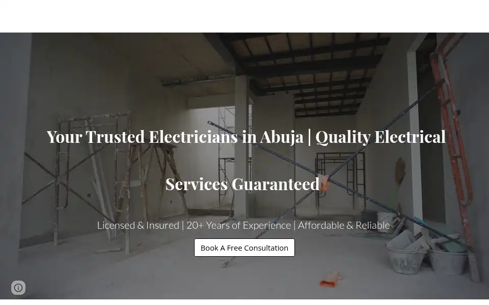 Screenshot of kellelectricals.com