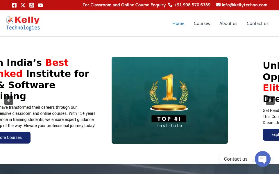 Screenshot of kellytechno.com