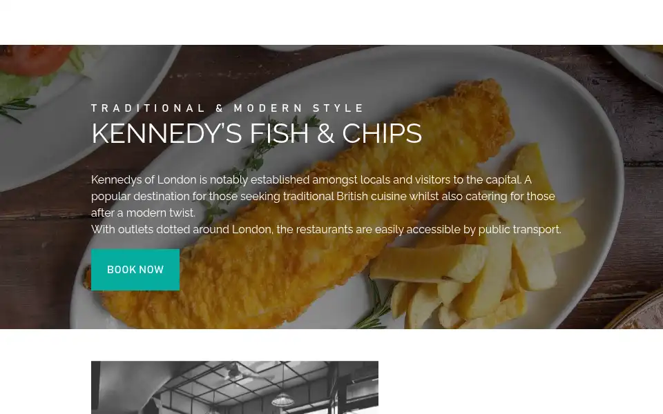 Screenshot of kennedyslondon.co.uk