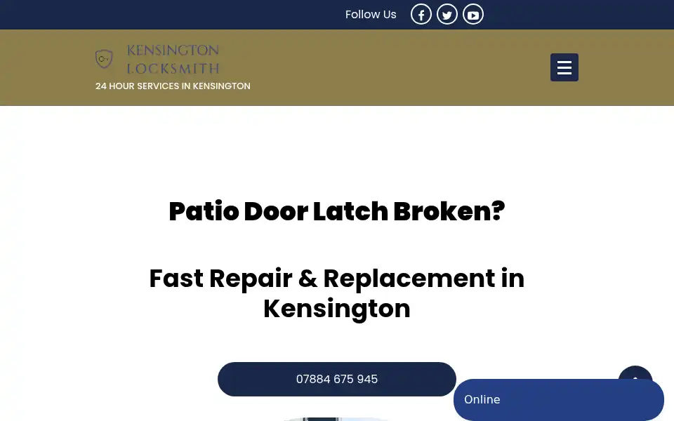 Screenshot of kensingtonlocksmith-london.co.uk