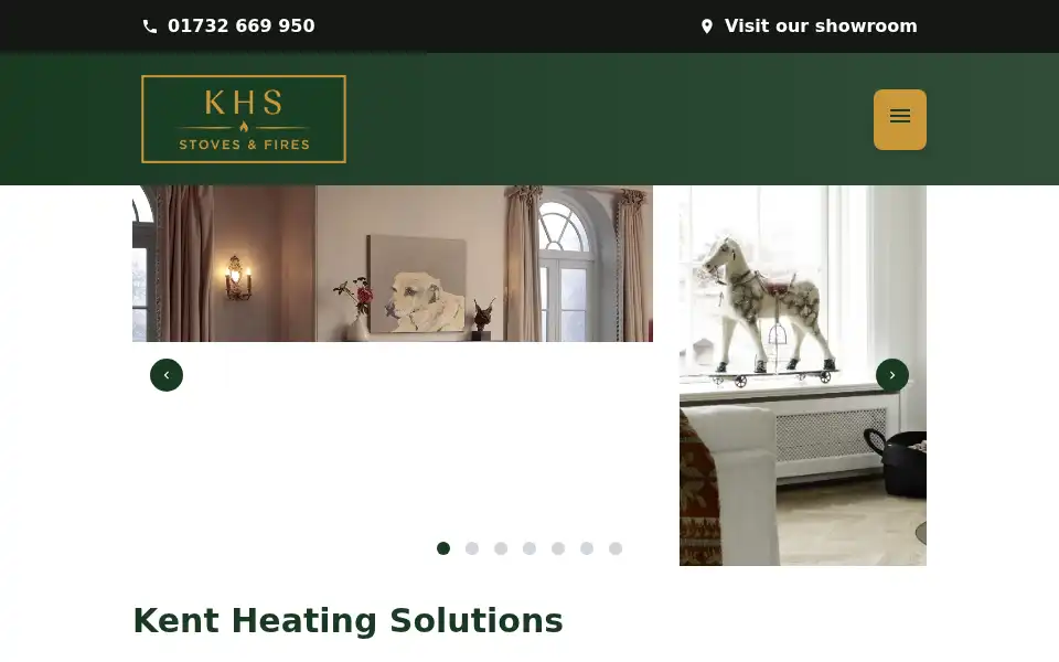 Screenshot of kentheatingsolutions.co.uk