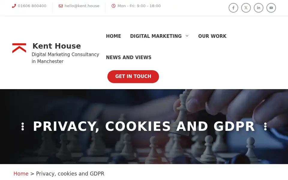 Screenshot of kenthouse.com