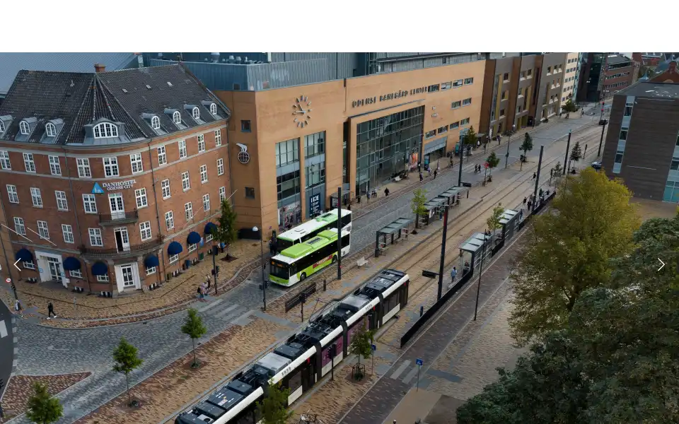 Screenshot of keolis.dk