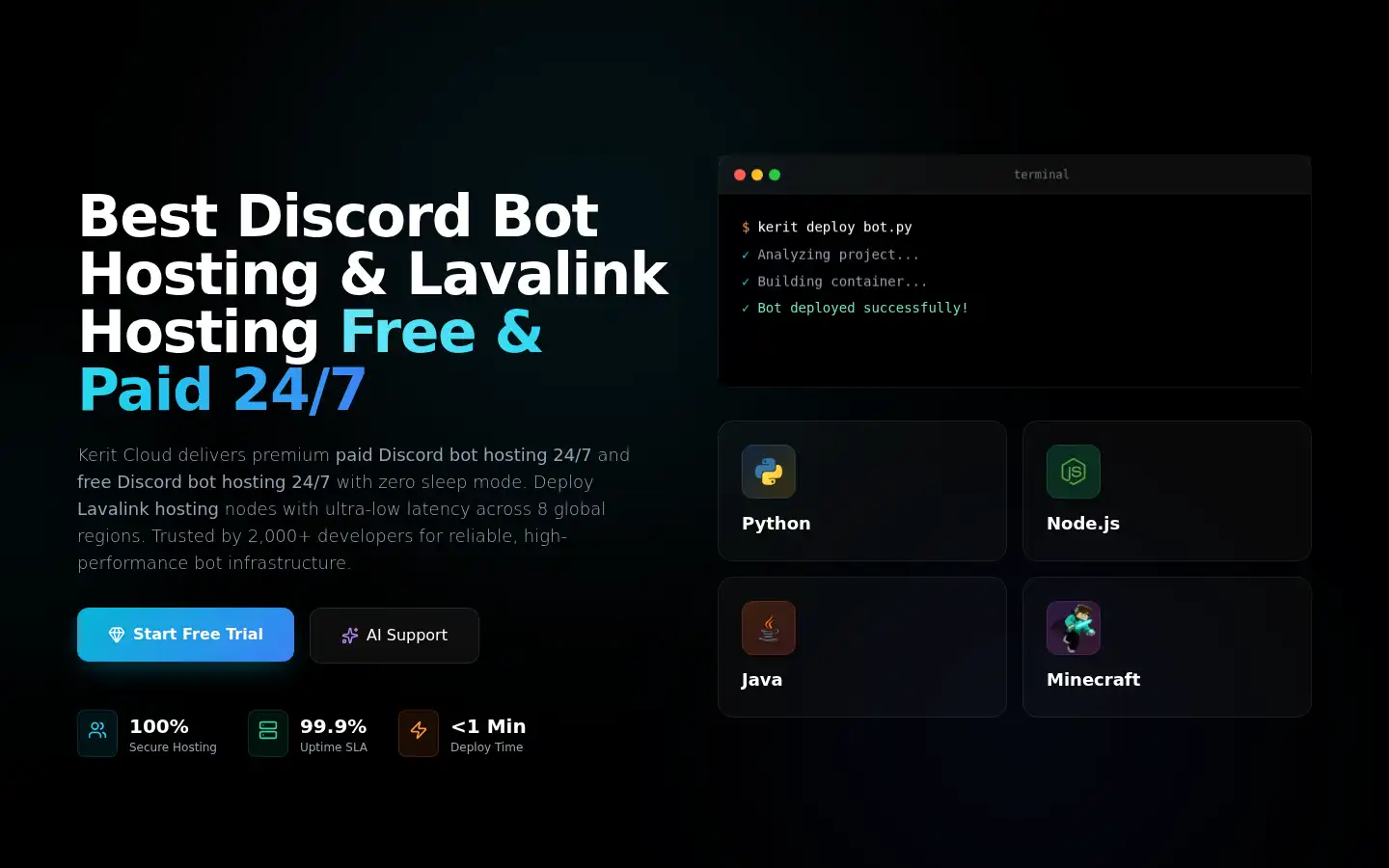 Screenshot of kerit.cloud