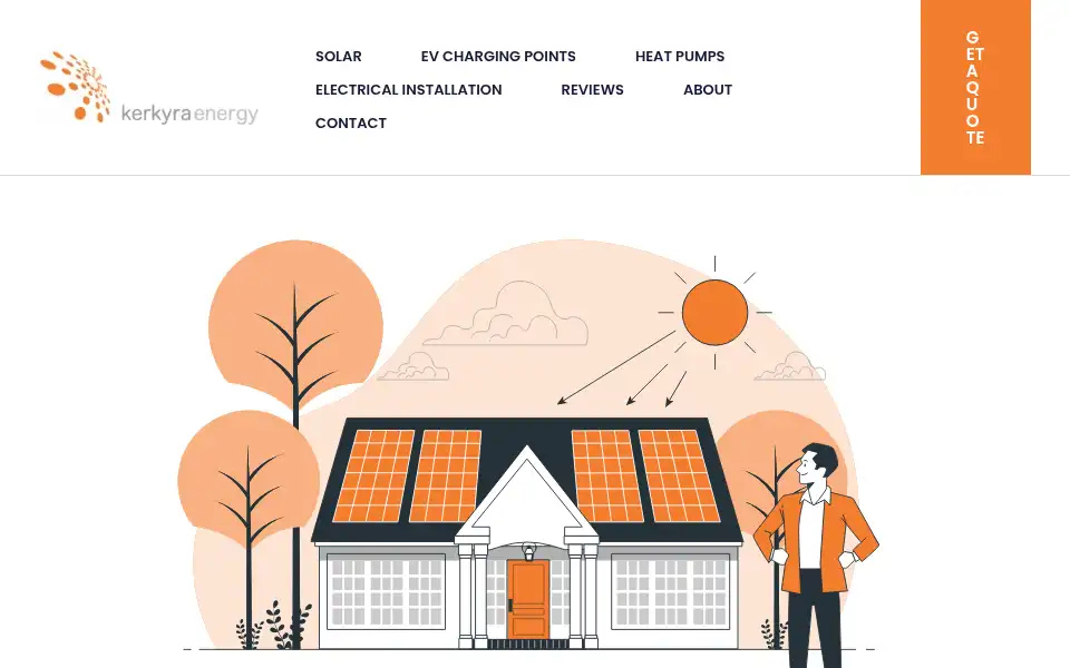 Screenshot of kerkyraenergy.co.uk