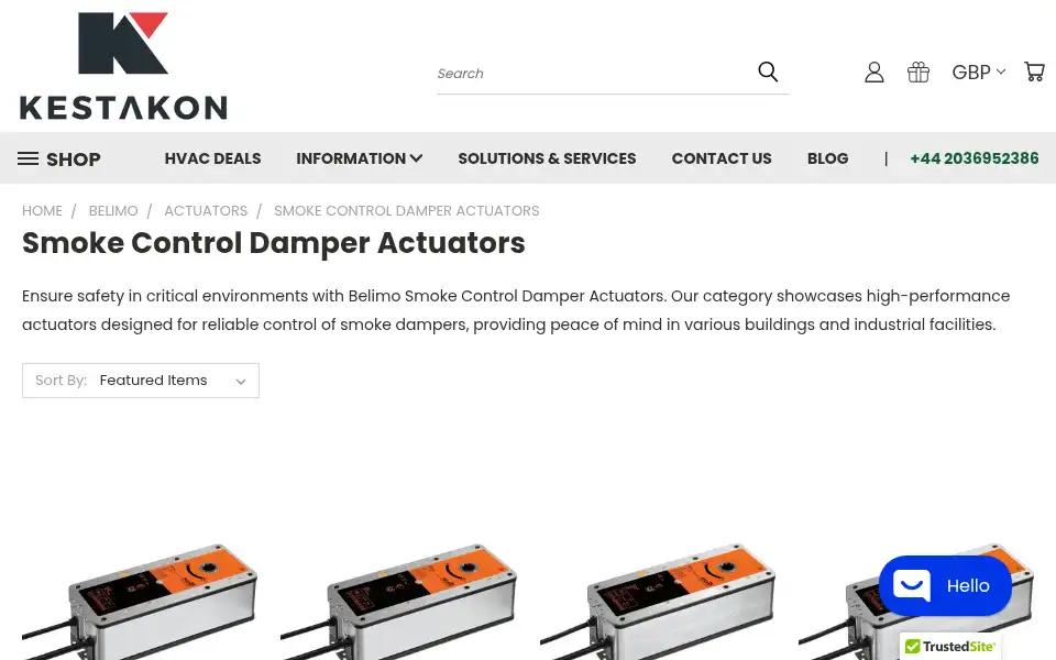 Screenshot of kestakon.co.uk