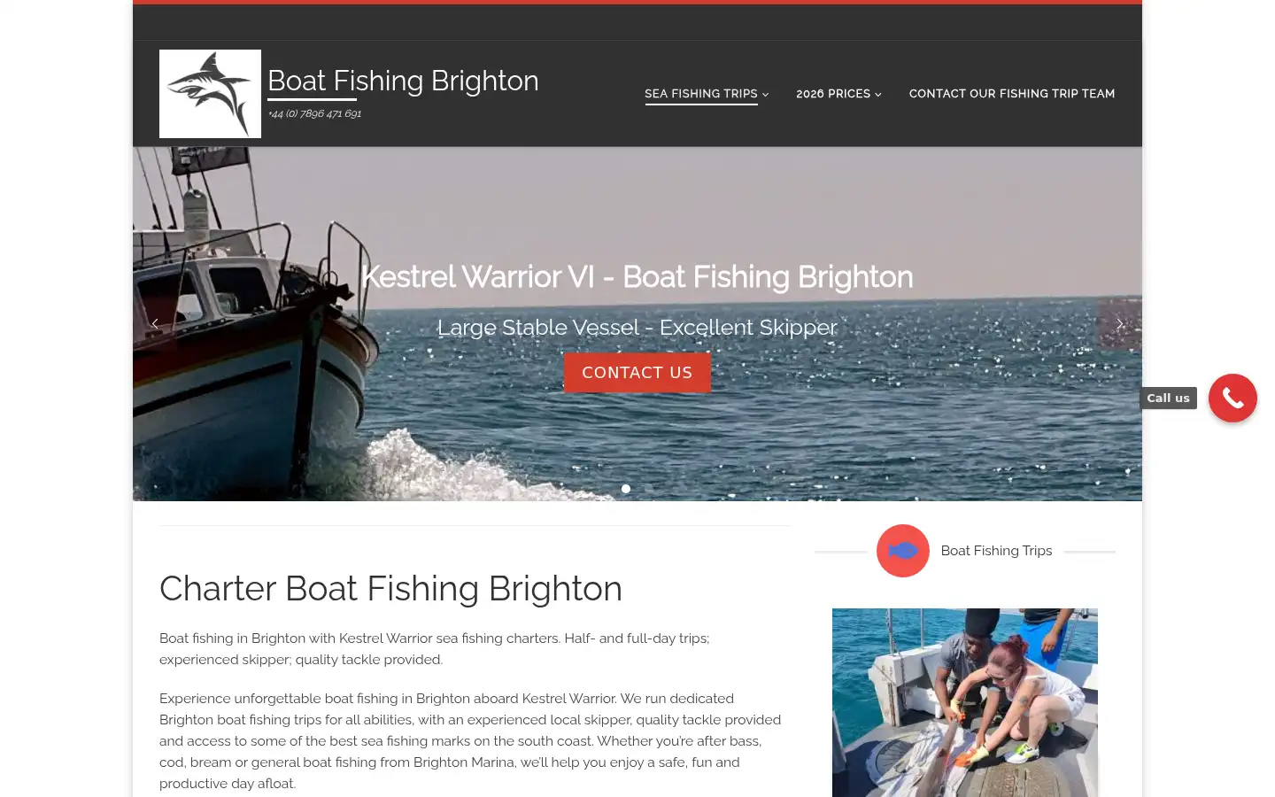 Screenshot of kestrelwarrior6.co.uk