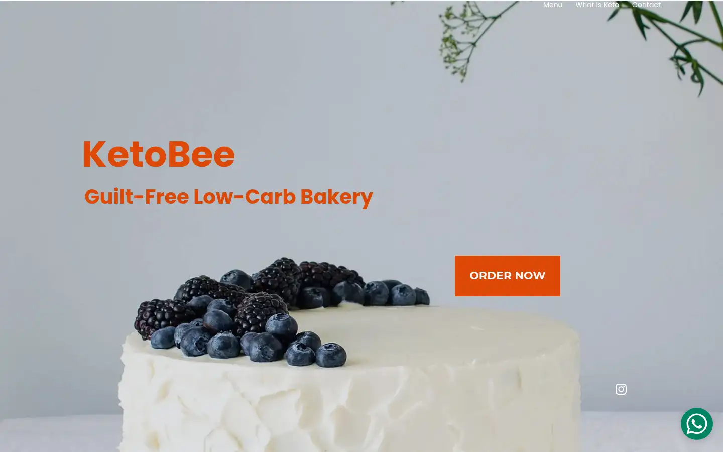Screenshot of ketobee.co.uk