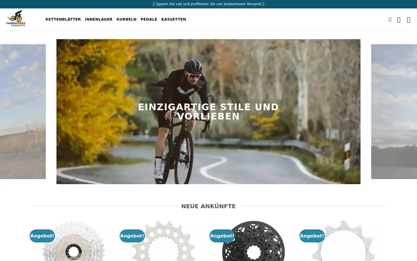 Screenshot of kettenblattverkaufe.com