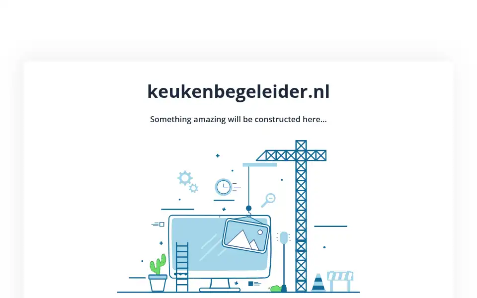 Screenshot of keukenbegeleider.nl