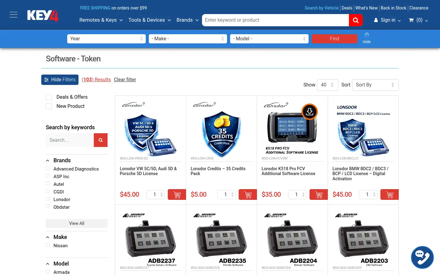 Screenshot of key4.com