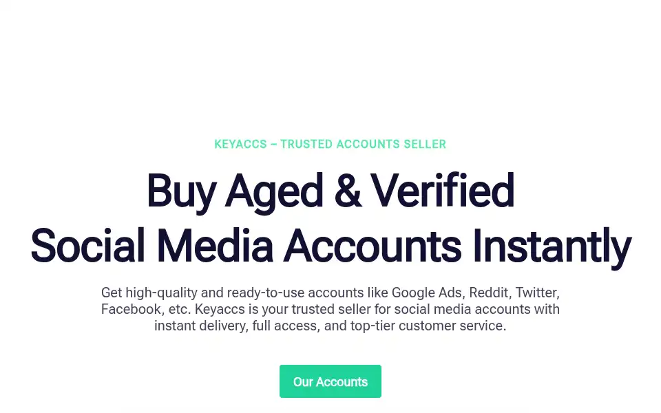 Screenshot of keyaccs.com
