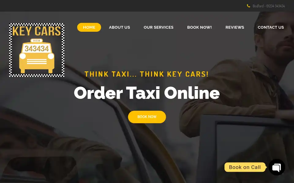 Screenshot of keycarsbedford.co.uk