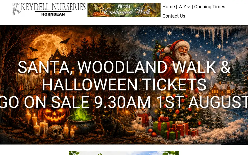 Screenshot of keydellnurseries.co.uk