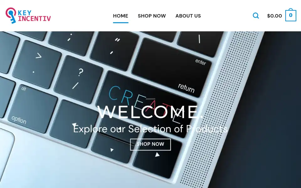 Screenshot of keyincentiv.com