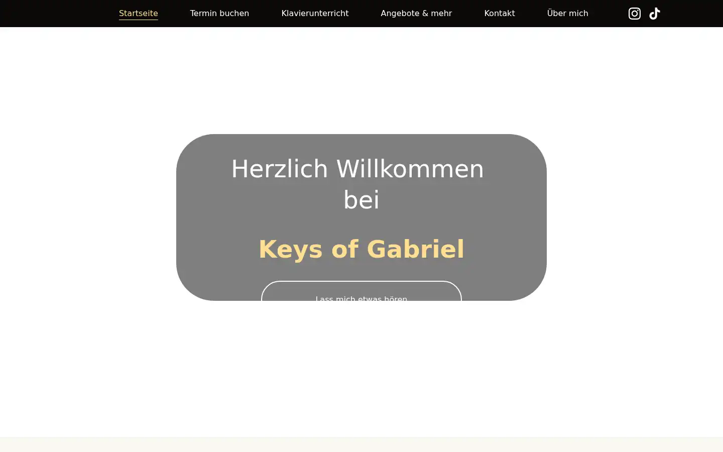 Screenshot of keysofgabriel.de